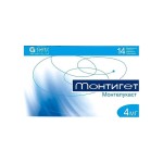 Монтигет, таблетки жевательные 4 мг 14 шт