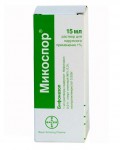 Микоспор, раствор для наружного применения 1% 15 мл 1 шт флакон