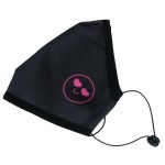 Маска гигиеническая, Erkapharm (Эркафарм) 1 шт для лица многоразовая неопреновая смайл черная