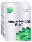 Гинкго Билоба-ВИС, капсулы 0.4 г 40 шт