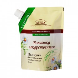 Шампунь, Зеленая аптека 200 мл ромашка лекарственная для ослабленных и поврежденных волос дой-пак